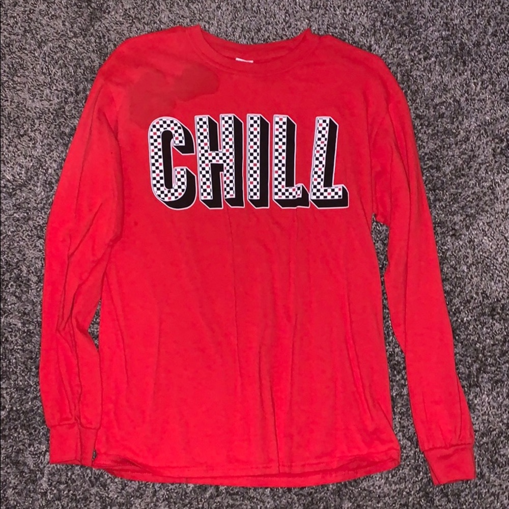 Women's Long Sleeve Red